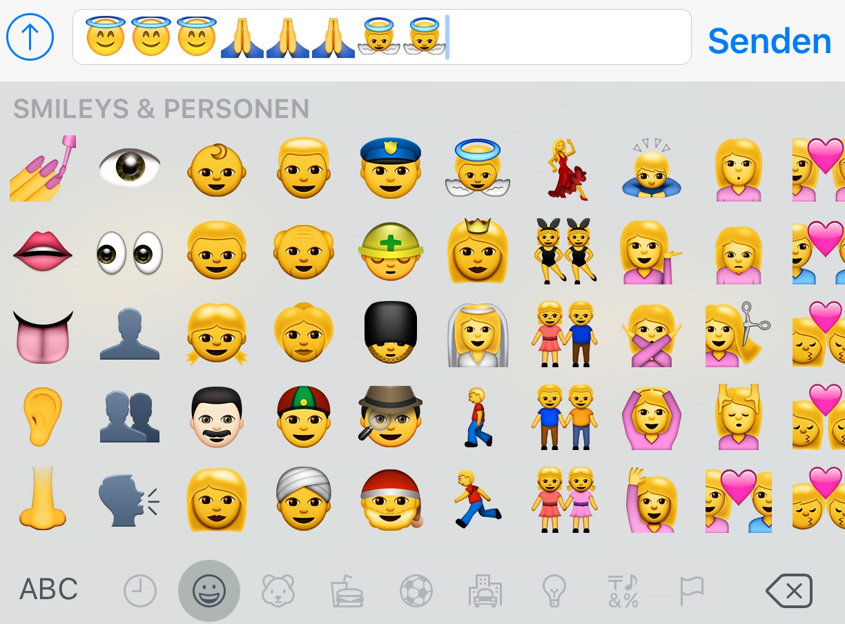 46++ Emoji aus bild erstellen , Bibelverse in Form von Emoji verwenden. (Bild Screenshot Smartphone